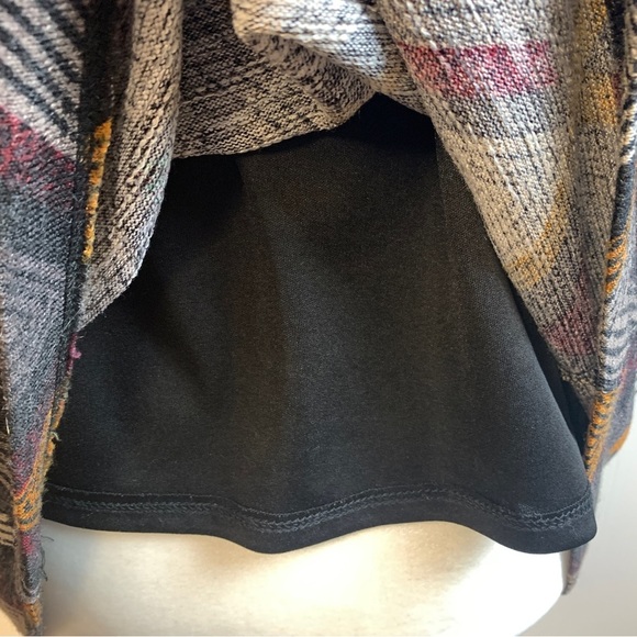 Perceptions New York Multicolored Arrow Pattern 3/4 Sleeve Dress With Lining - Picture 4 of 8